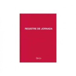 Miquelrius 5090 registro comercial (libro) Rojo 40 hojas