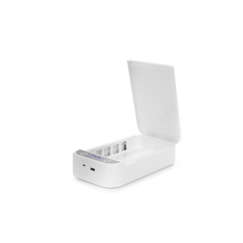 CAJA ESTERILIZADORA PORTÁTIL CON LUZ ULTRAVIOLETA Y AROMATERAPIA. DAM DMAC0036