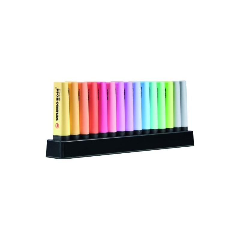 ESTUCHE DESKJET 15 BOSS COLORES PASTEL SURTIDOS STABILO 7015-02-5