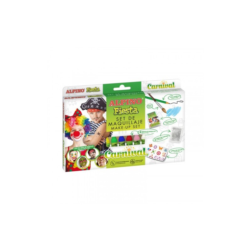 Alpino DL000106 pintura para cara y cuerpo