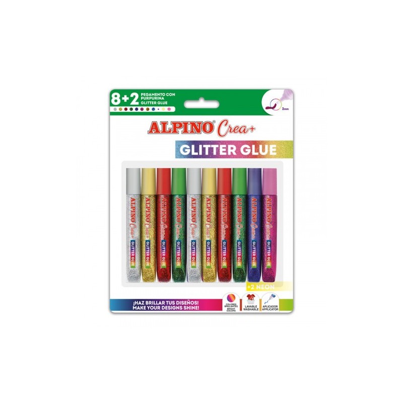 Alpino DE000030 brillo Pegamento con purpurina