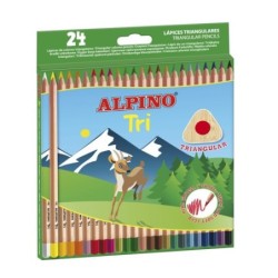 Alpino AL000129 laápiz de color Multicolor 24 pieza(s)