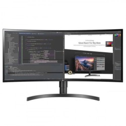LG 34WN80C-B pantalla para PC 86,4 cm (34") 3440 x 1440 Pixeles Quad HD Negro