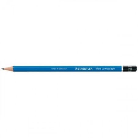 LAPIZ GRAFITO MARS LUMOGRAPH 100, GRAD. 9H STAEDTLER 100-9H