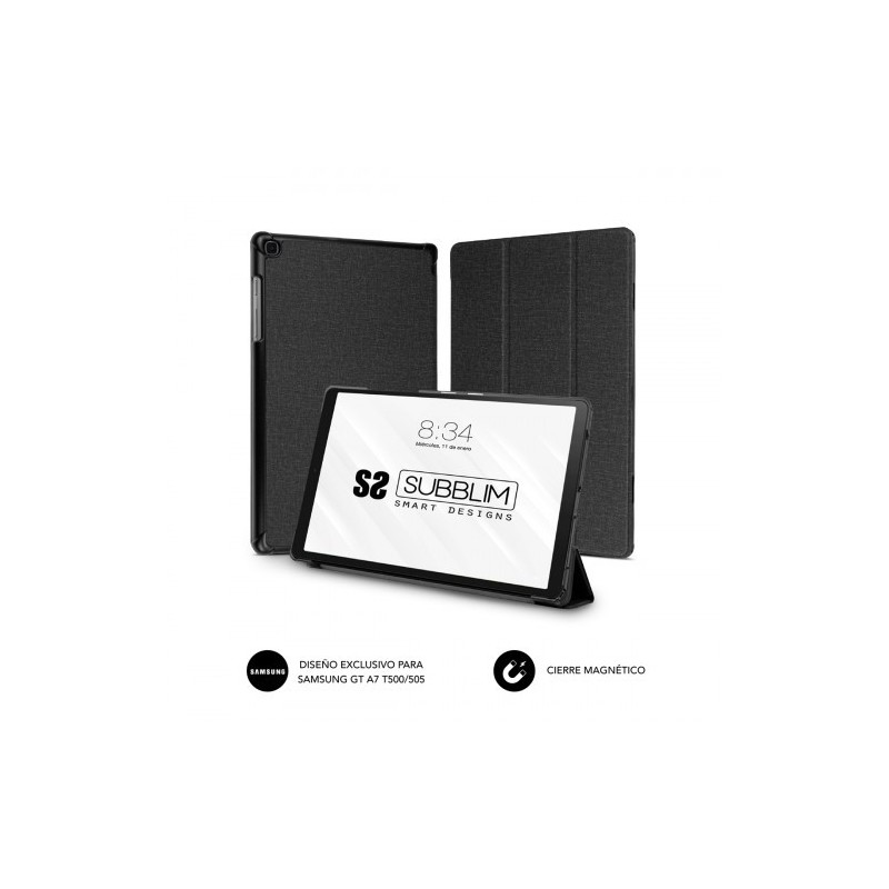 SUBBLIM FUNDA TABLET SAMSUNG TAB A7 10.4'' T500/T505 NEGRO 26,4 cm (10.4")