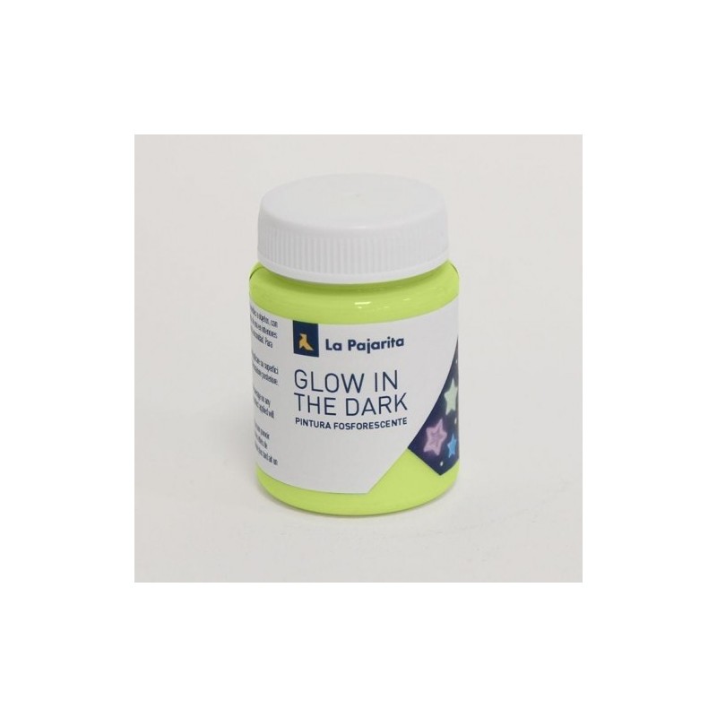 La Pajarita Pintura fosforescente amarillo