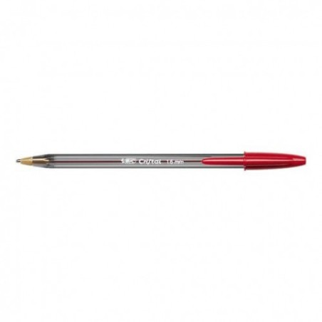 BOLIGRAFO CRISTAL XL TRAZO 0,6 MM. COLOR ROJO BIC 951625