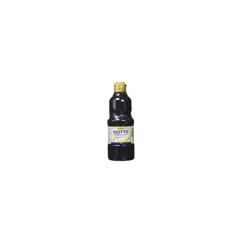 Giotto F535324 tempera 500 ml Botella Negro