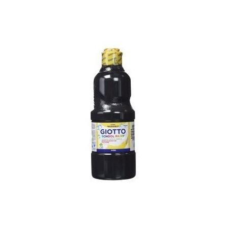 Giotto F535324 tempera 500 ml Botella Negro