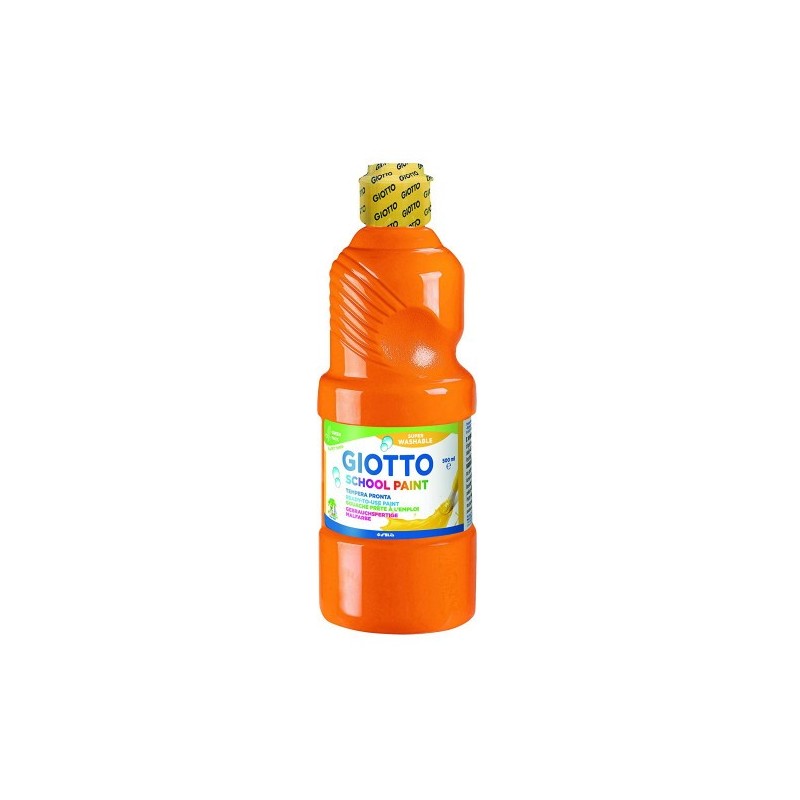 Giotto F535305 tempera 500 ml Botella Naranja