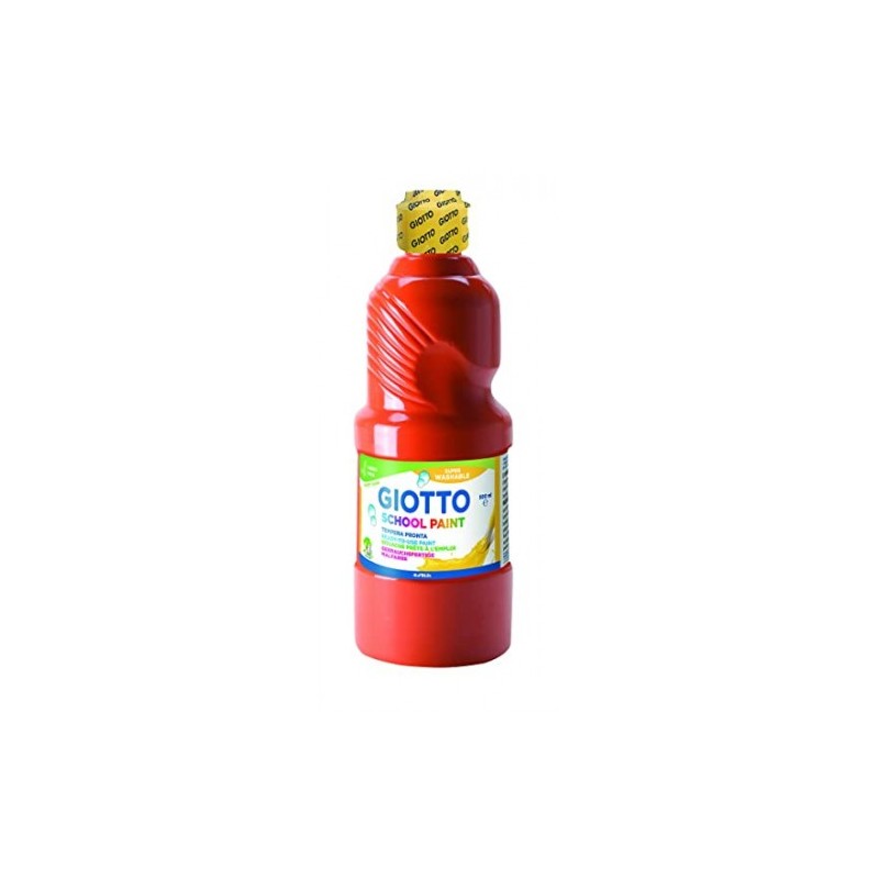 Giotto Témpera Escolar 500 ml Botella Rojo