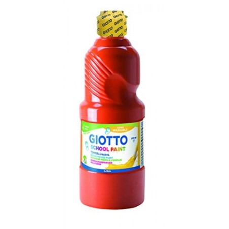 Giotto Témpera Escolar 500 ml Botella Rojo