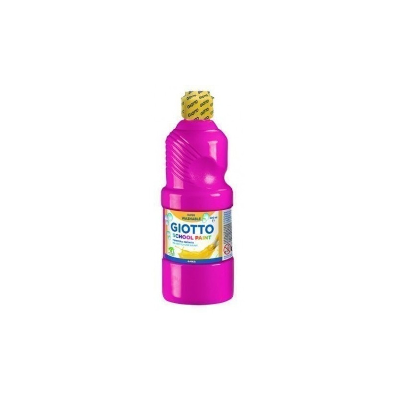 Giotto Témpera Escolar 500 ml Botella Magenta
