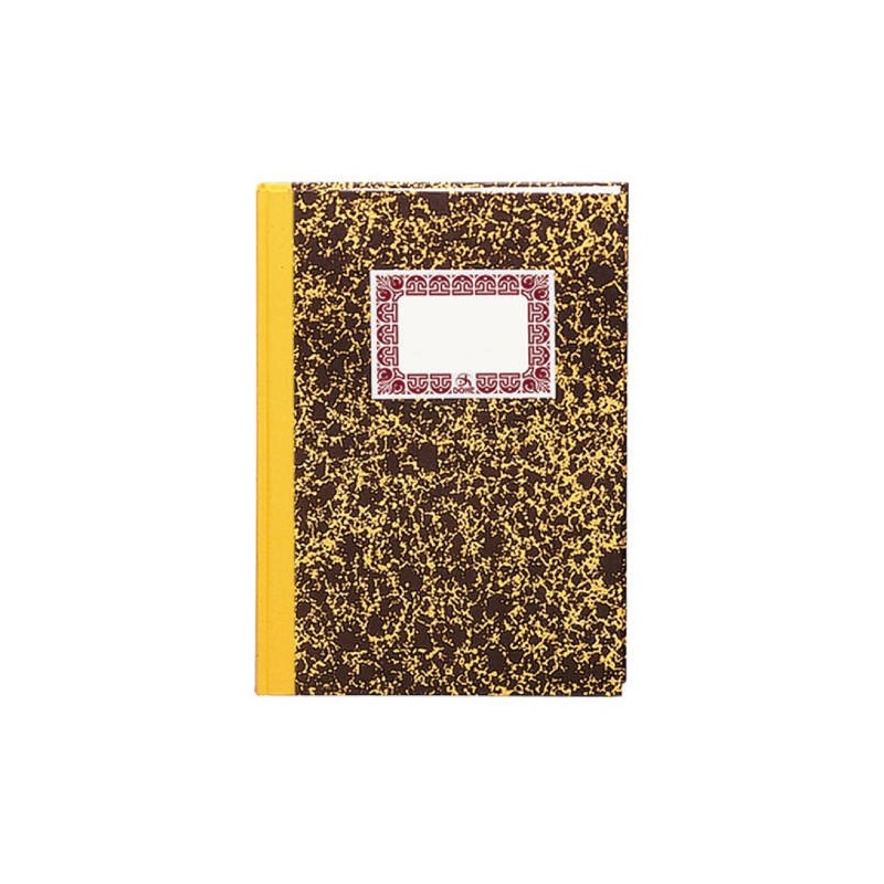 CUADERNO CARTONÉ CONTABILIDAD CUENTAS CORRIENTES AMARILLO FOLIO NATURAL 100 HOJAS NUMERADAS DOHE 09952