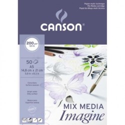 Canson Imagine Arte de papel 25 hojas