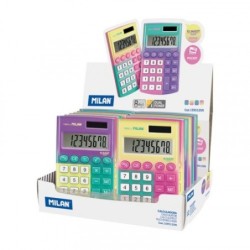 Milan 159512SN calculadora Bolsillo Pantalla de calculadora Multicolor