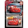 PUZZLE INFANTIL 2X48 CARS 3 DE 4-6 AÑOS EDUCA BORRAS 17177