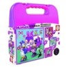 MALETA PUZZLES PROGRESIVOS MINNIE HAPPY HELPERS 12-16-20-25 DE 3-5 AÑOS EDUCA BORRAS 17638