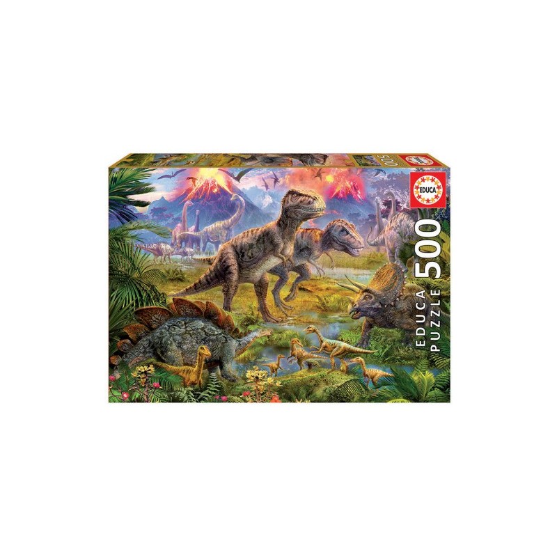 Educa Dinosaur Gathering Puzzle rompecabezas 500 pieza(s)