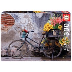 Educa Bicycle with flowers Puzzle rompecabezas 500 pieza(s)