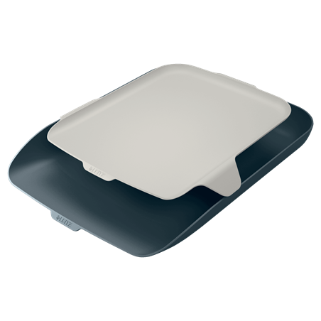 BANDEJA C/ORGANIZADOR COSY GRIS LEITZ 52590089