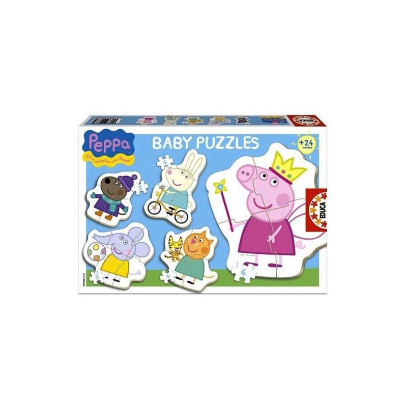 BABY PUZZLE PEPPA PIG +24M EDUCA BORRAS 15622