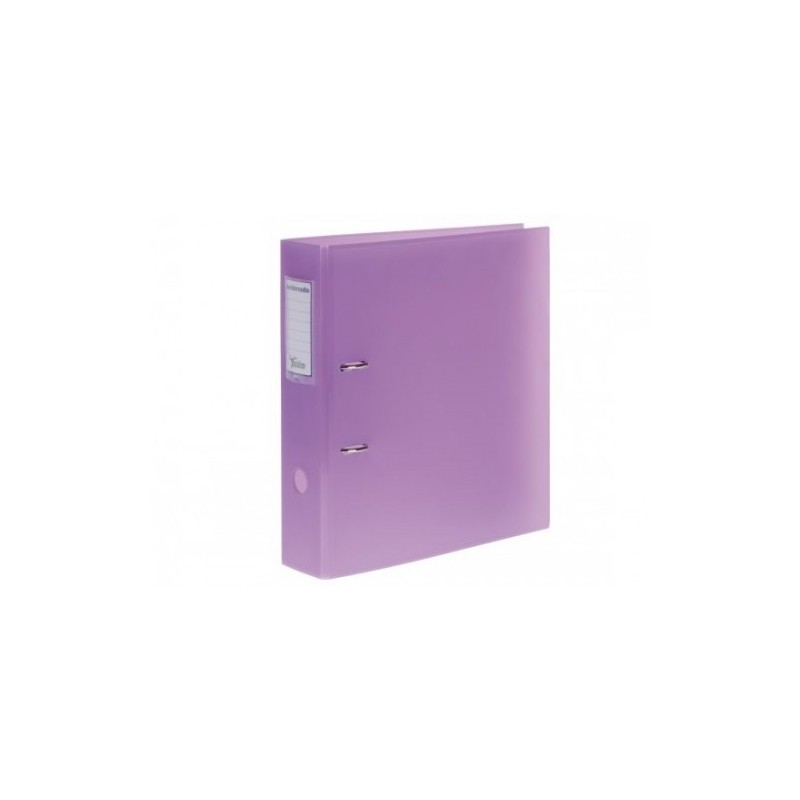 ARCHIVADOR ANTIMICROBIANO STERITOUCH A4 MECANISMO DE PALANCA PASO 80 MM 290X70X315MM MALVA TRASLÚCIDO ARCHIVO 2000 210AM ML TL