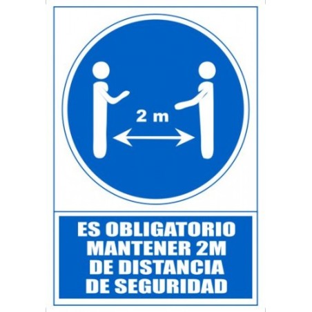 Archivo 2000 6173-16 AZ señal de información Carta Azul, Blanco PVC 1 pieza(s)