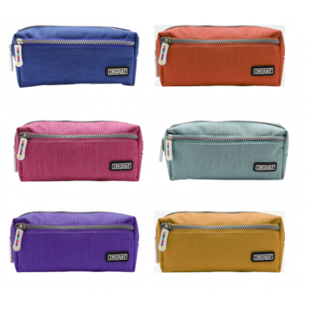 Ingraf 350782 caja de lápices Estuche suave Poliéster Multicolor