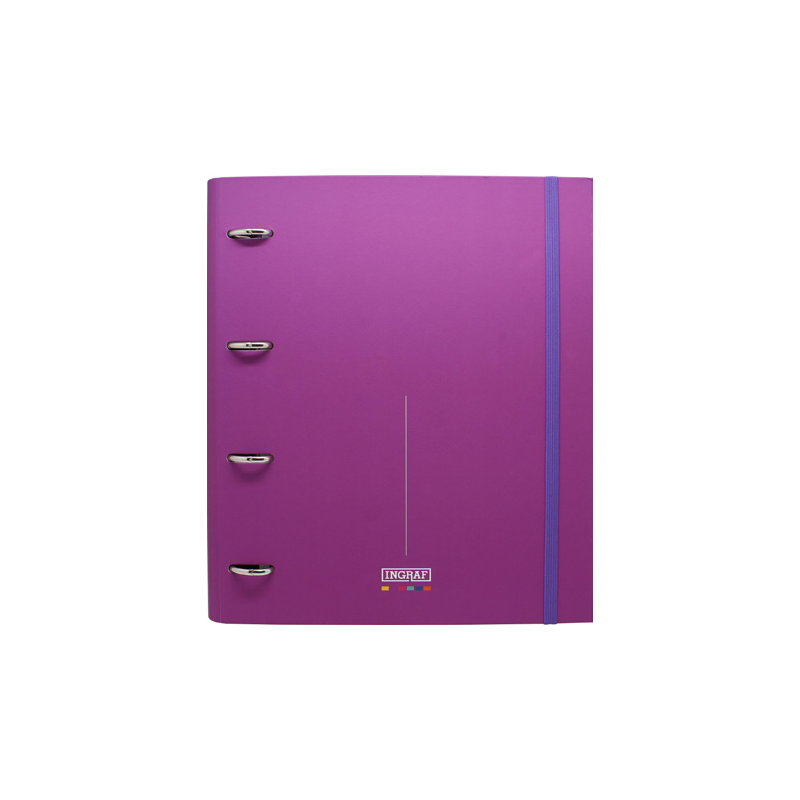 Ingraf 350764 carpeta de cartón A4 Púrpura