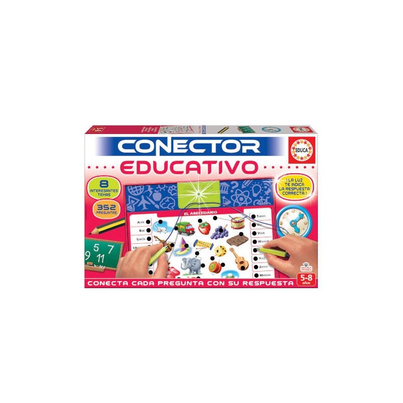 JUEGO CONECTOR EDUCATIVO DE 5-8 AÑOS EDUCA BORRAS 17203