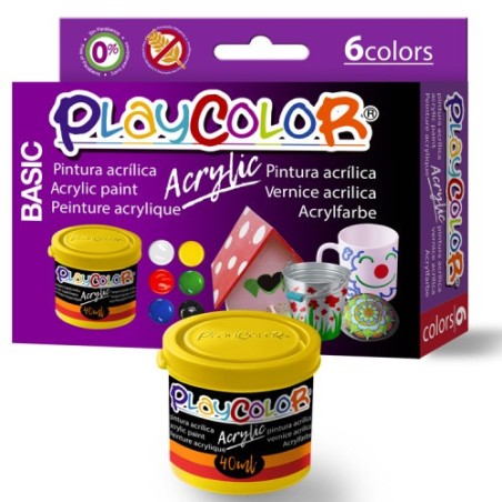 Playcolor Acrylic Pintura acrílica 40 ml 6 pieza(s)