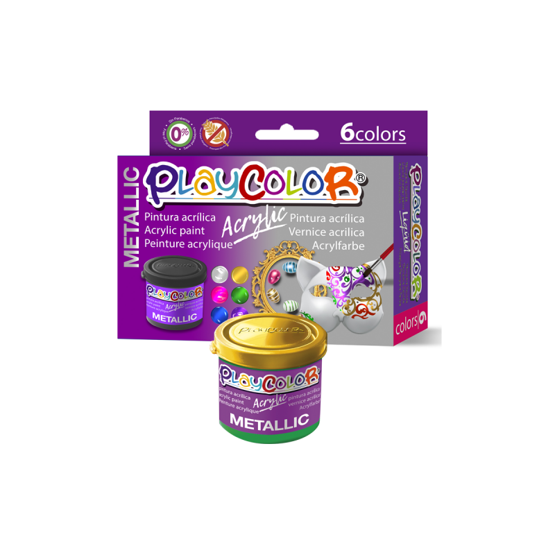 Playcolor Acrylic Pintura acrílica 40 ml 6 pieza(s)