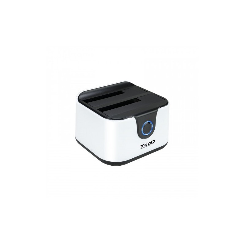 TooQ DOCK STATION SATA 2.5/3.5 A USB 3.0 CLONE OTB NEGRO-BLANCO