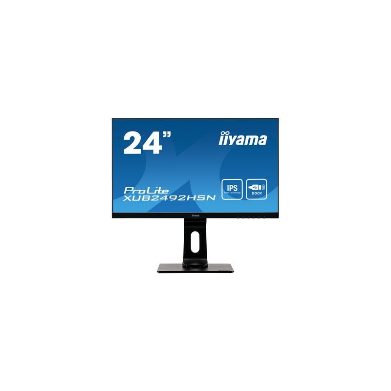 iiyama ProLite XUB2492HSN-B1 pantalla para PC 60,5 cm (23.8") 1920 x 1080 Pixeles Full HD LED Negro