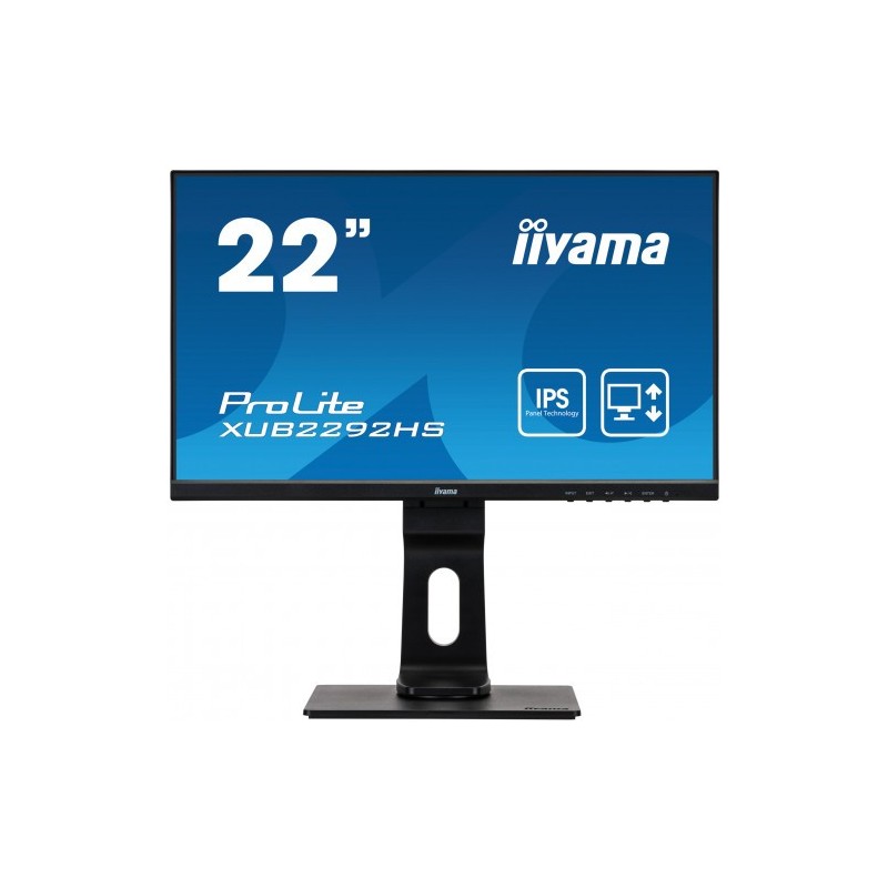 iiyama ProLite XUB2292HS-B1 LED display 54,6 cm (21.5") 1920 x 1080 Pixeles Full HD Negro