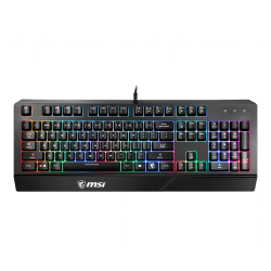 MSI VIGOR GK20 teclado USB QWERTY Español Negro