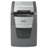 Rexel Optimum AutoFeed+ 100X triturador de papel Corte cruzado 55 dB 22 cm Negro, Gris