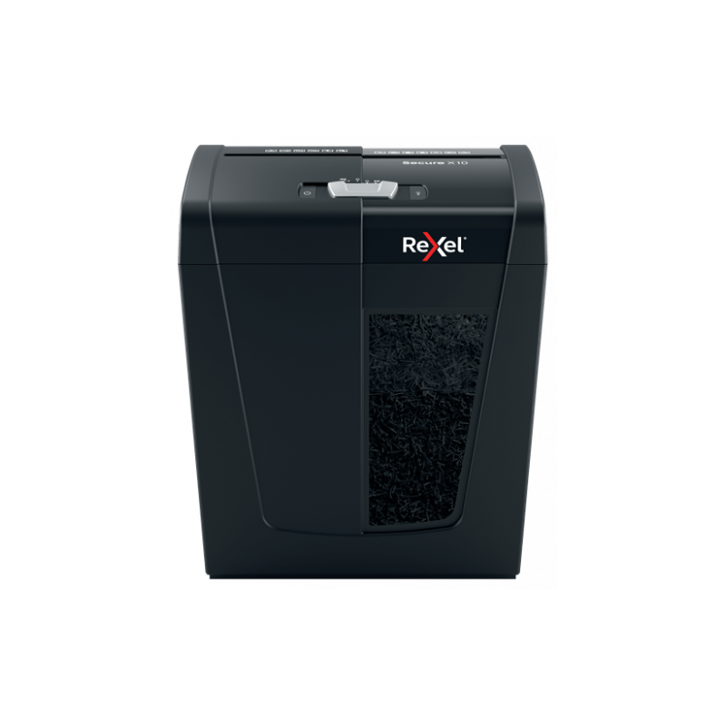 Rexel Secure X10 triturador de papel Corte cruzado 70 dB Negro