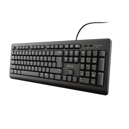 Trust TK-150 teclado USB QWERTY Español Negro