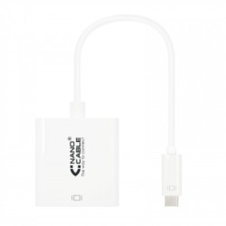 Nanocable CONVERSOR USB-C A DVI-D, 15 CM