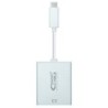 Nanocable CONVERSOR USB-C A DISPLAYPORT, ALUMINIO, 15 CM