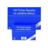 100 FICHAS DE CARTULINA RAYADA (95X65 MM) N.º 1 MARIOLA 3111R