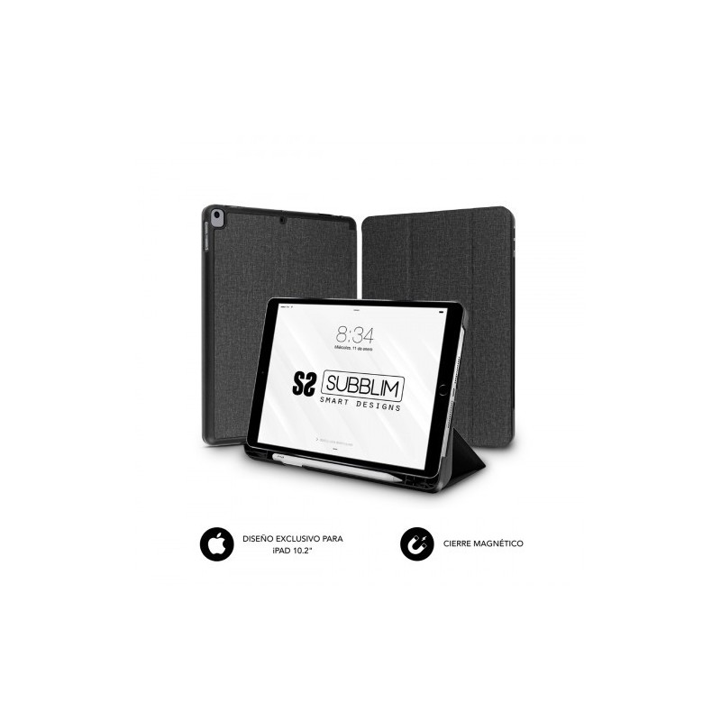 SUBBLIM Funda Tablet Shock Case iPad 10,2" Black