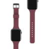 UAG APPLE WATCH [U] 42/44 SILICONE AUBERGINE