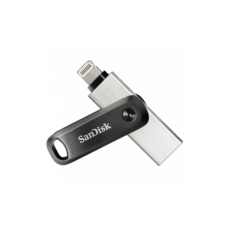 Sandisk SDIX60N-128G-GN6NE unidad flash USB 128 GB 3.2 Gen 1 (3.1 Gen 1) Gris, Plata