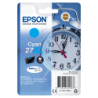 Epson Alarm clock Singlepack Cyan 27XL DURABrite Ultra Ink