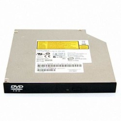 Intel AFCDVD unidad de disco óptico Interno Negro, Metálico DVD-ROM