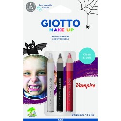 BLISTER 3 UDS. LAPICES COSMETICOS VAMPIRO EN DISPLAY 5 UDS. GIOTTO F473900