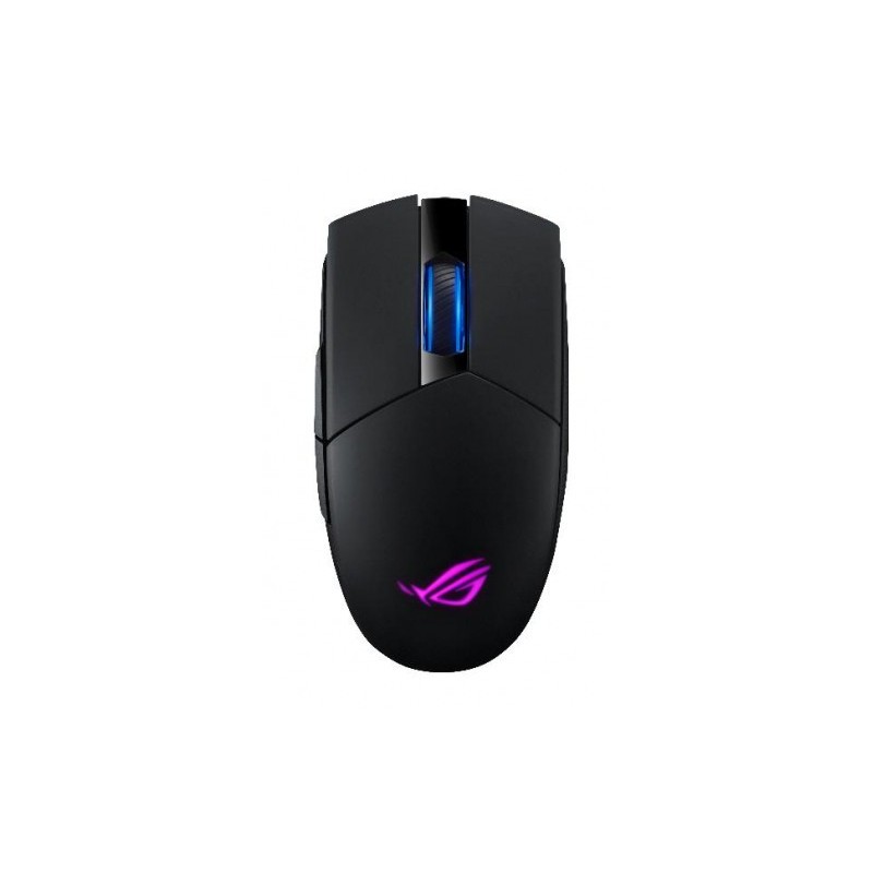 ASUS ROG Strix Impact II Wireless ratón RF Wireless+USB Type-C Óptico 16000 DPI mano derecha